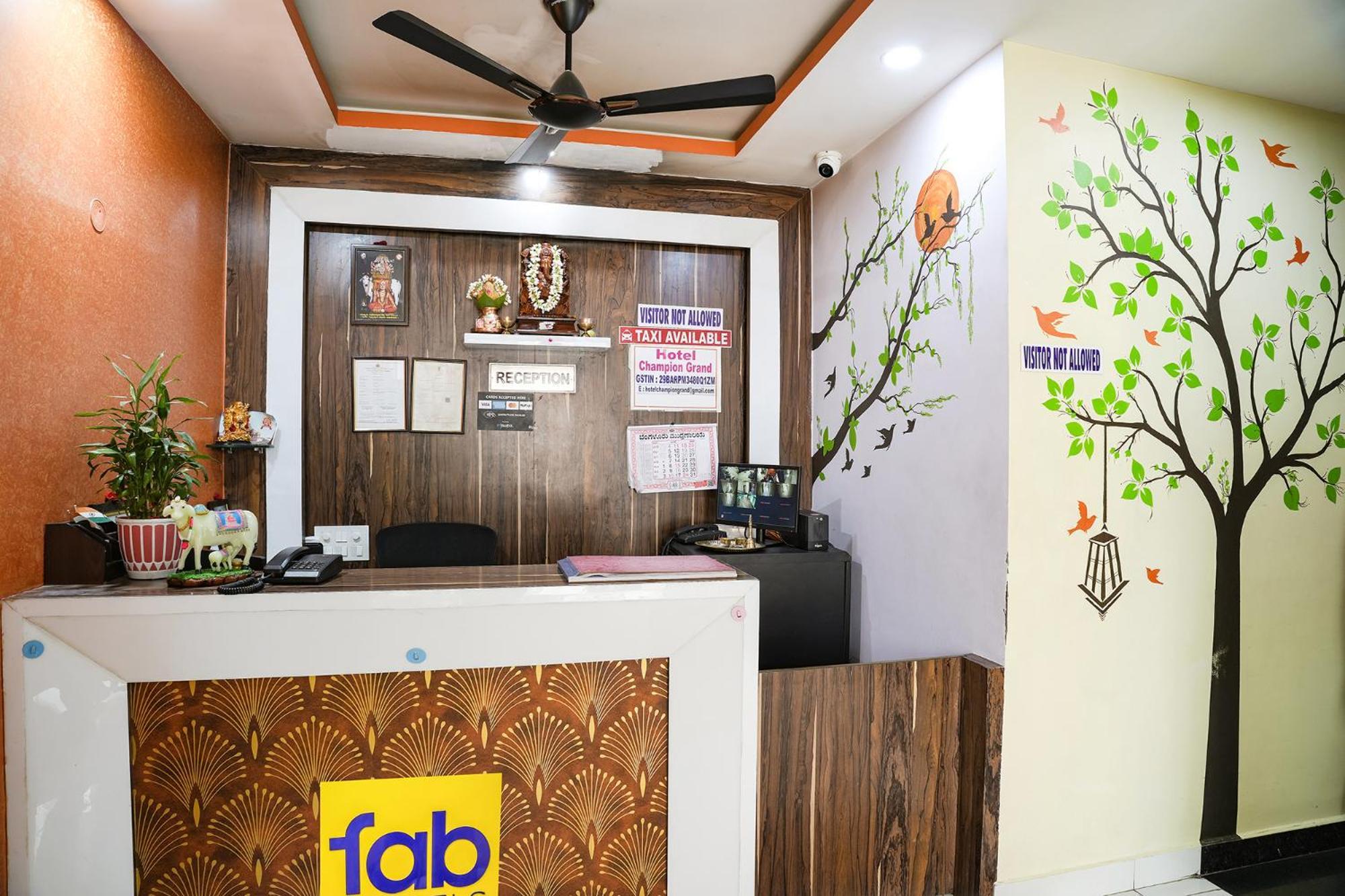 Fabhotel Champion Grand - Nr Fortis Hospital, Nagarbhavi Jālahalli Exterior photo