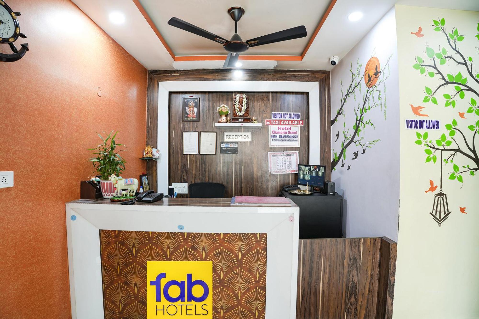 Fabhotel Champion Grand - Nr Fortis Hospital, Nagarbhavi Jālahalli Exterior photo